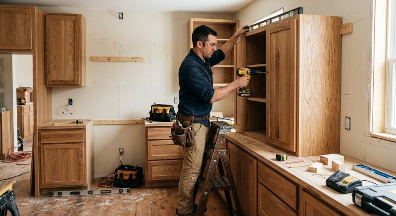 Wood Cabinet Installation in Terre Haute, IN