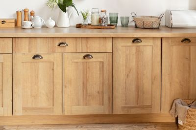 Cherry Cabinet Refacing in Bloomington, IN