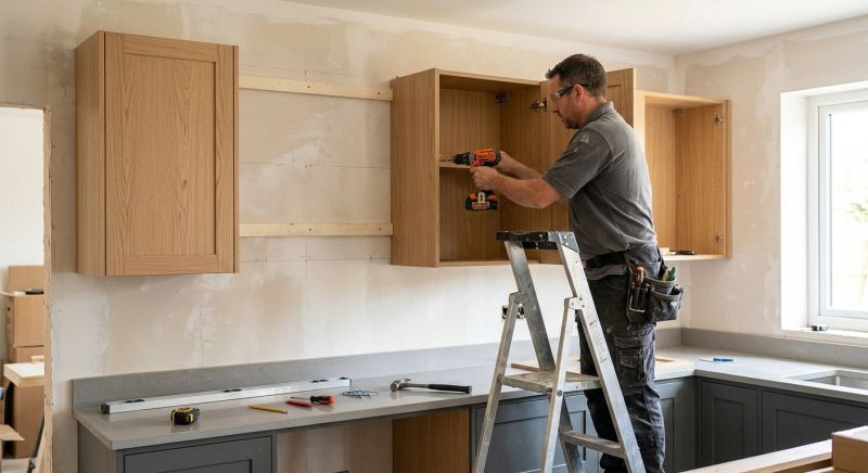 Cupboard Installation in Bloomington, IN
