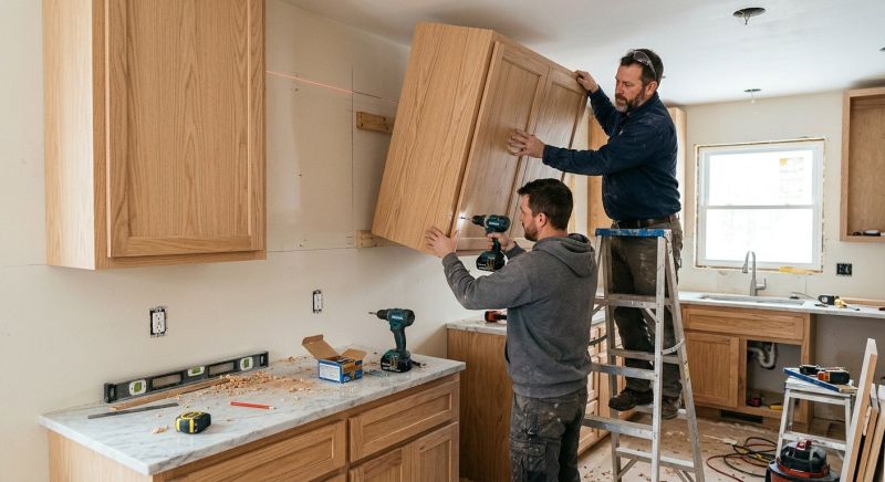 Rustic Cabinets Installation in Muncie, IN